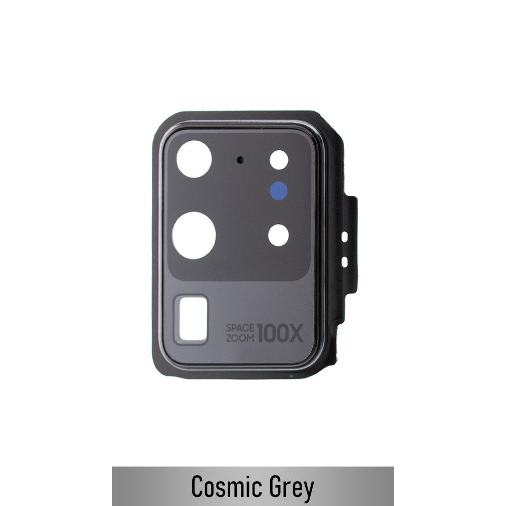 Rear Camera Lens Back Glass Cover for Samsung Galaxy S20 Ultra G988-Cosmic Grey Rear Camera Lens Back Glass Cover for Samsung Galaxy S20 Ultra G988-Cosmic Grey